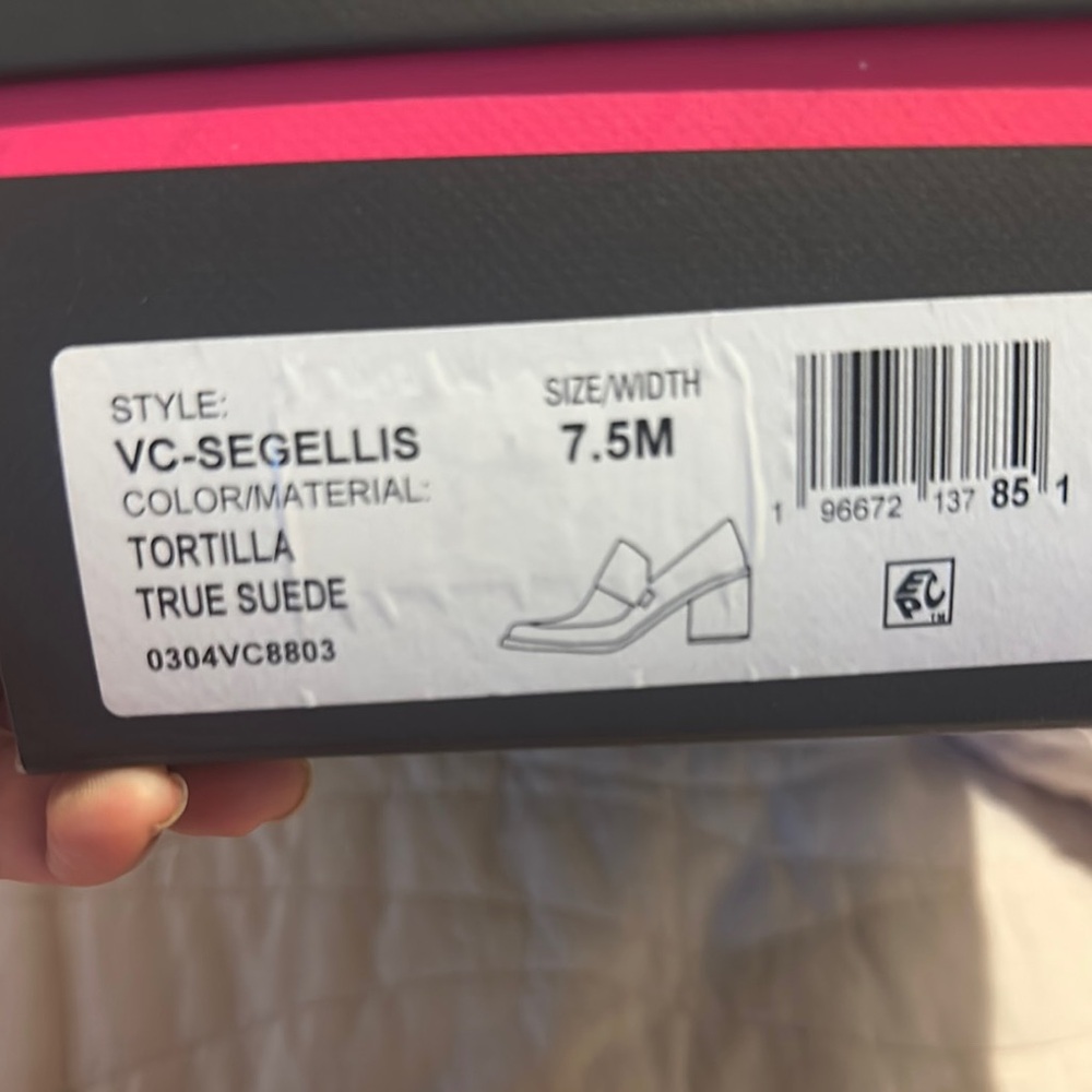 Tortilla Heels VC-SEGALLIS Size 7.5M - Picture 1 of 6